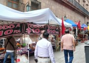Plaza de Armas sigue invadida de comerciantes ambulantes