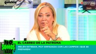 Belén Esteban denuncia en 'No somos nadie' haber recibido amenazas: "Os llevo por delante"