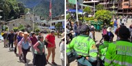 Policía de Cusco garantiza traslado de turistas varados en Machu Picchu por paro de comuneros
