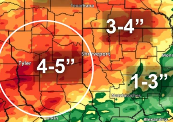 Severe Weather To Threaten East Texas On Wednesday