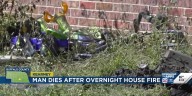 Man dies after overnight house fire