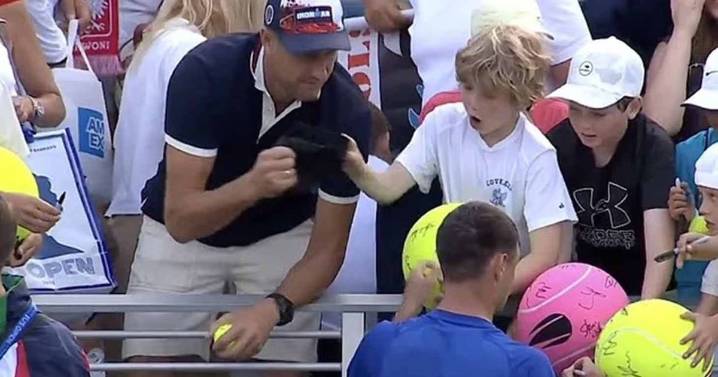 Millionaire CEO who stole cap from child at US Open issues grovelling apology