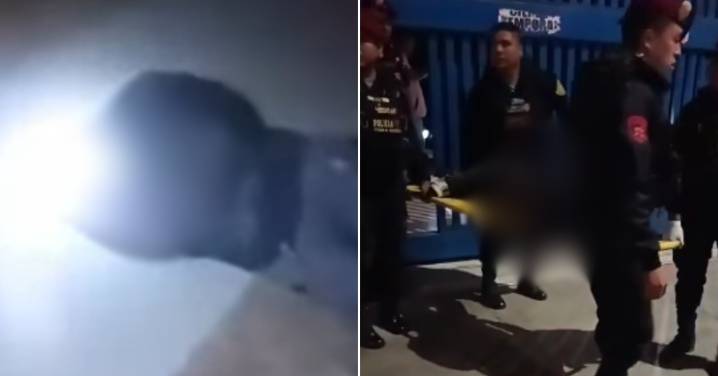 Delincuente cae del techo de centro comercial en Trujillo al intentar escapar tras ser sorprendido robando