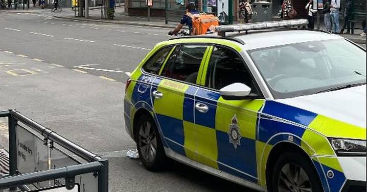 Nottingham bus driver flags down police on busy city street before knife and drugs discovered