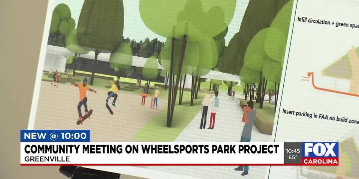 Greenville community meeting on Wheelsports Park project