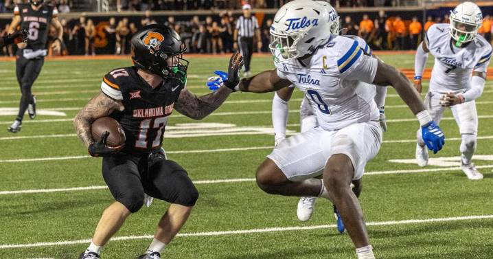 Data says Tulsa beat Oklahoma State without its best performance