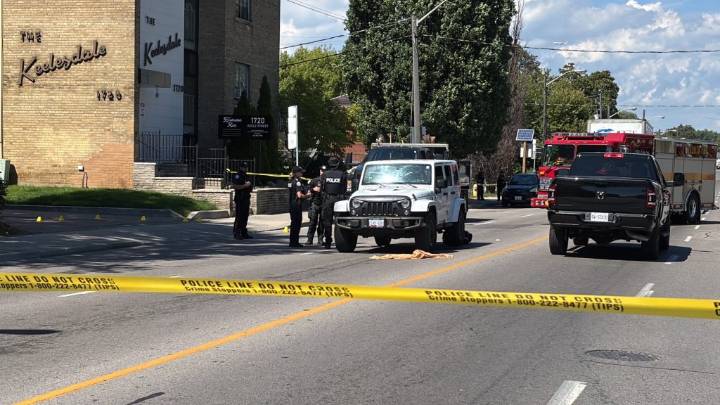 Teen charged in daylight shooting outside Toronto high school that injured bystander