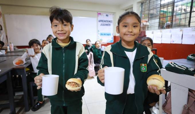 ¡Buena noticia! 39 colegios más de Lima y Callao serán parte del piloto “Desayuno en mi cole”