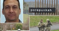 No let up in manhunt as thousands honour slain officer
