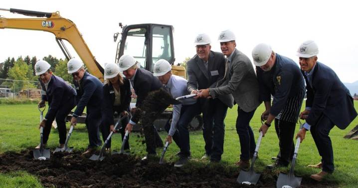 Blue & Gold standard: Montana State breaks ground for new privately