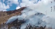Adulto mayor fallece en incendio forestal en Pasco: más de 20 hectáreas de pastizales afectadas