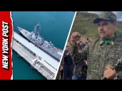 7 US Navy Ships and a Submarine Swarm Caribbean as Venezuela Warns ‘We Will Fight’