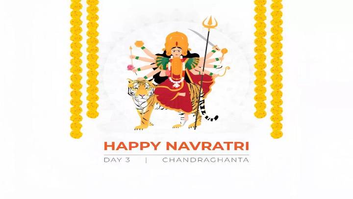 Navratri 2025 day 3: Maa Chandraghanta puja vidhi, muhurat, colour, bhog