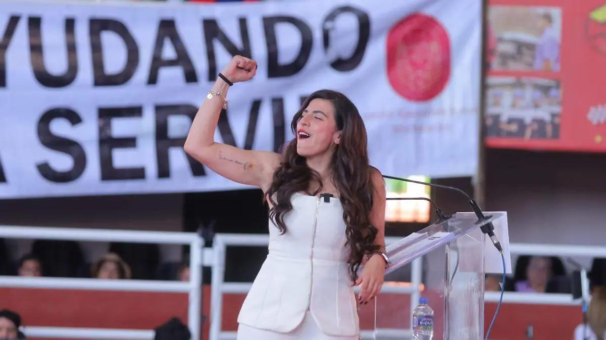 Rinde Giulianna Bugarini informe legislativo, entre reiterados guiños al gobierno de Alfredo Ramírez