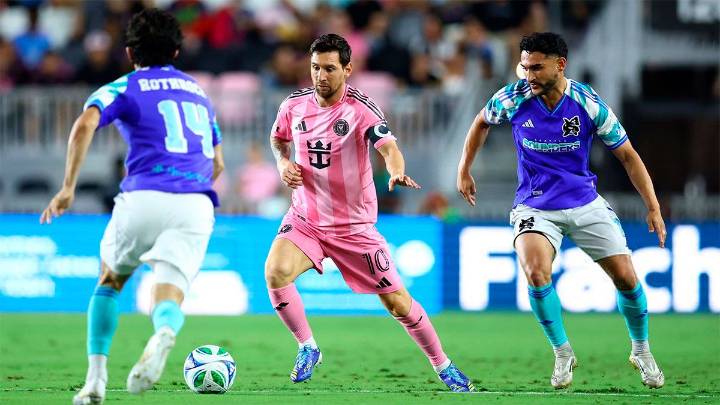 Con gol y asistencia de Messi, el Inter Miami le ganó a Seattle Sounders y se metió en zona de playoff en la MLS