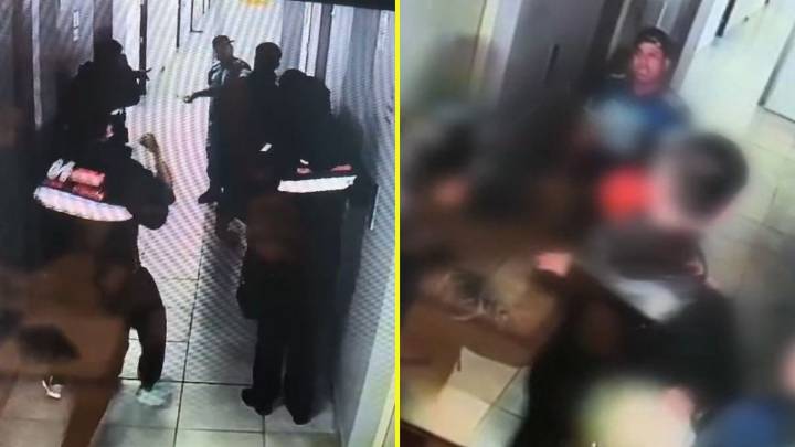 Agresión a inspectores municipales de Estación Central: Sujetos les lanzaron botellas de vidrios y los intimidaron con un cuchillo