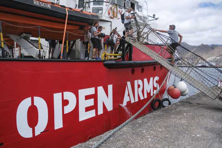 VOX denuncia ante la Capitanía Marítima del Puerto de Santa Cruz de Tenerife al Open Arms