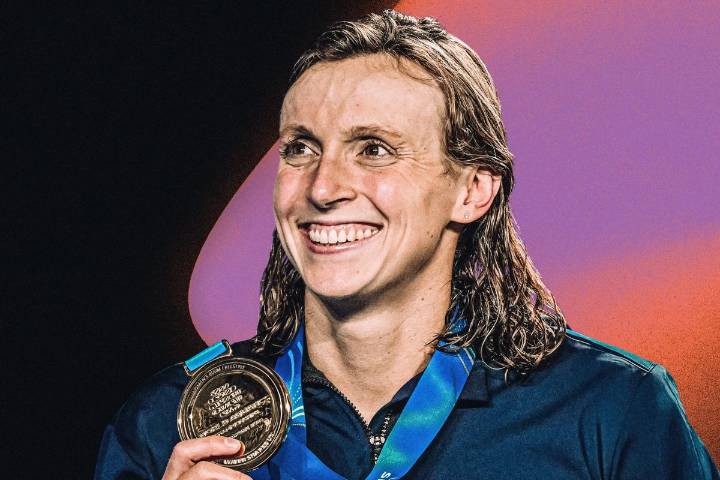 How Olympic great Katie Ledecky thinks about goals and mentorship