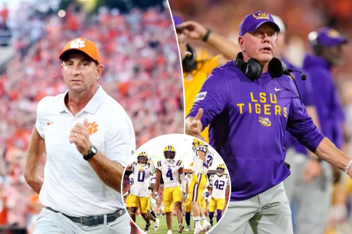 Brian Kelly fires back at Dabo Swinney in LSU