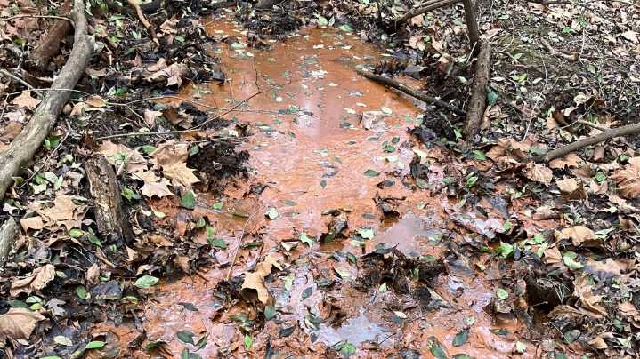 Toxic orange goo seeps from abandoned Missouri landfill. No one is fixing it