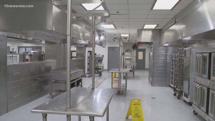 Modernized kitchen at Virginia Beach Correctional Center offers second chances