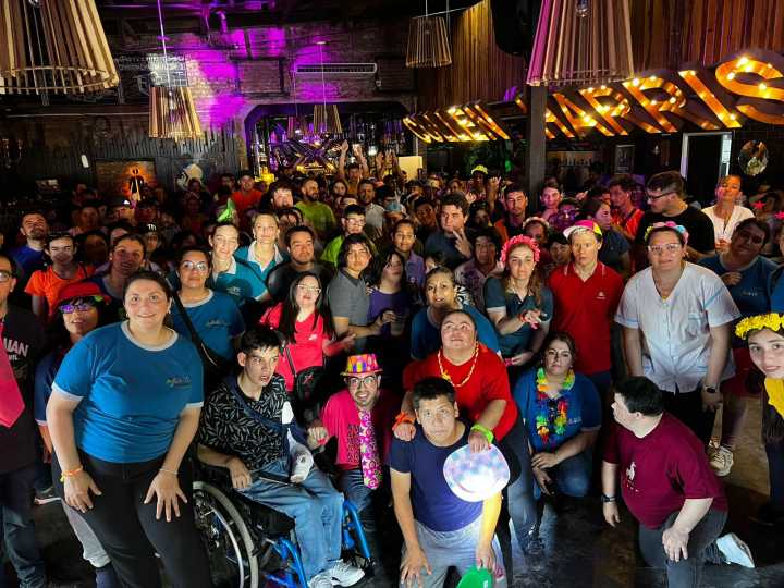 Las instituciones terapéuticas y de educación especial disfrutaron de la tradicional matiné inclusiva