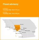 Flood advisory affecting Los Angeles County Thursday afternoon due to excessive rainfall