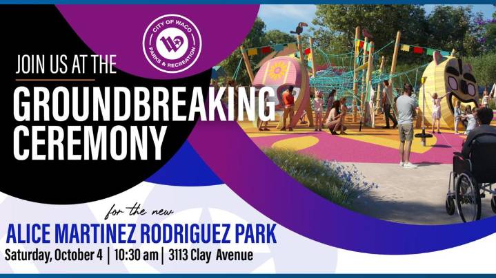 Waco announces groundbreaking ceremony for its newest park