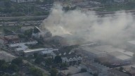 Milby Street fire: Firefighters battling building fire in East Houston