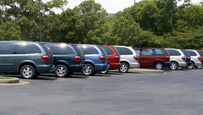 Family Exiting Church Unable To Find Minivan In Sea Of Identical Minivans