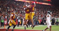 Jayden Maiava connects with Makai Lemon to propel No. 25 USC past Michigan State 45