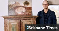 Davin thought his painting might be a Lloyd Rees. AI helped him confirm it