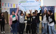 Masiva participación de escolares en concurso artístico