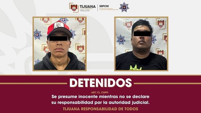 Detienen a par responsable de al menos 26 asaltos a tiendas Oxxo 