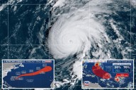 Gabrielle rapidly intensifies into a Category 3 hurricane in the Atlantic