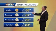 More warm temperatures for the work week