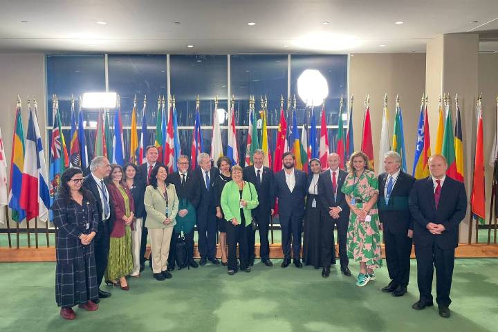 VIDEOS. Michelle Bachelet tras ser propuesta por el Presidente a la Secretaría General de la ONU: “Es un honor para mí, conozco muy bien Naciones Unidas”