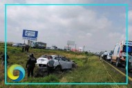 Accidente carretero enluta equipo de Alicia Bárcena