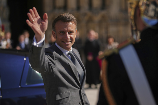 Macron hopes his recognition of a Palestinian state will be a landmark contribution to Mideast peace