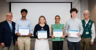 Frederick Health Auxiliary awards four scholarships to local high school students