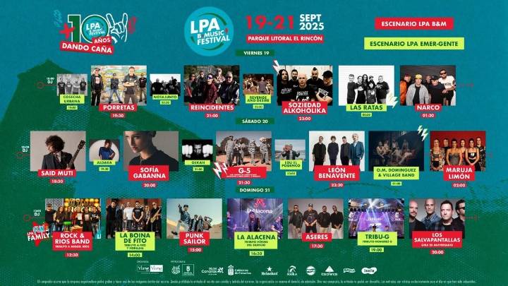 LPA B&M Festival presenta su 12ª edición con un cartel de lujo y el impulso del concurso LPA Emer