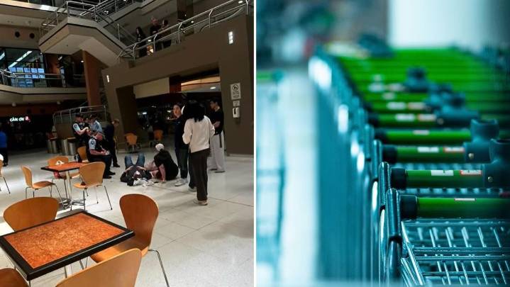 Police continue probe into flying trolley incident at Sydney shopping centre