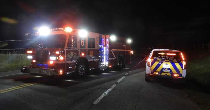 Two dead, six others hurt following pair of Saturday night crashes along Maryland's Eastern Shore