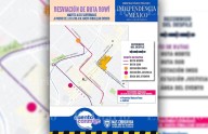 Desviarán ruta troncal del Bowí por desfile del 16 de septiembre