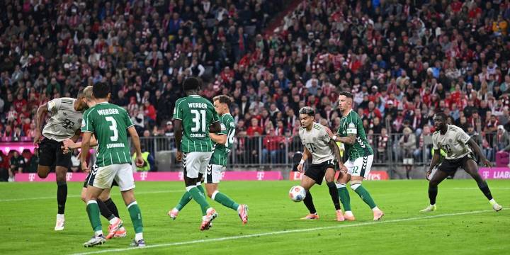 Video: Luis Díaz, con la rodilla, puso en ventaja al Bayern Múnich en la Bundesliga