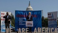 160-mile march for democracy arrives in Washington from Philadelphia