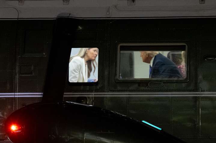 Revealed: what Trump really said to Melania during that finger-pointing, caught