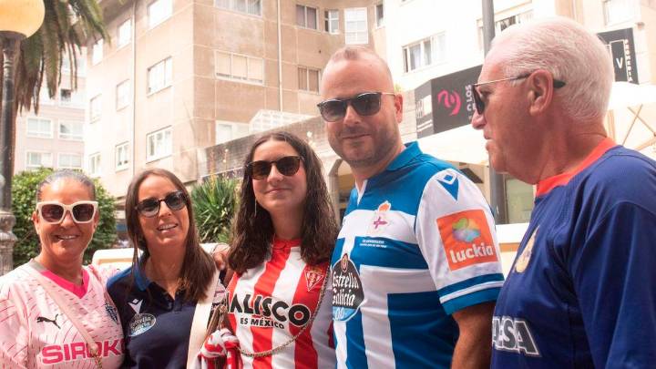Riazor disfrutó del ambiente y el pique se quedó en el campo