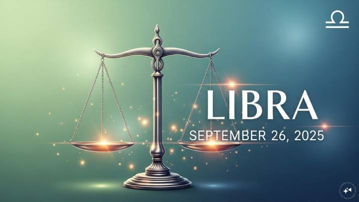 Libra Horoscope Today, September 26, 2025