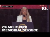 Trump, notable figures attend Arizona service honoring Charlie Kirk